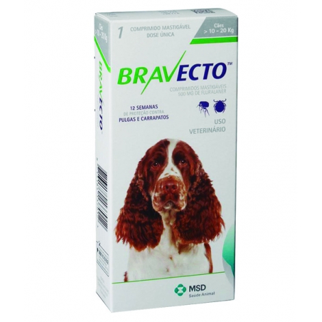 Bravecto de 10 a 20 kg Bravecto de 10 a 20 kg