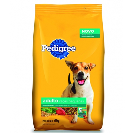 Pedigree Cães Adultos Raças Pequenas - 20KG Pedigree Cães Adultos Raças Pequenas - 20KG