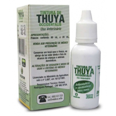 TINTURA DE THUYA OCICIDENTALIS 20ML TINTURA DE THUYA OCICIDENTALIS 20ML