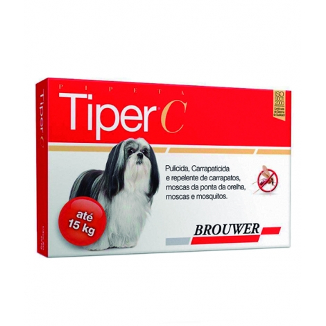Tiper C para cães até 15 kg Tiper C para cães até 15 kg