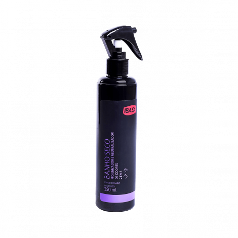 BANHO SECO IBASA 250 ML - HIGIENIZADOR E NEUTRALIZADOR DE ODORES BANHO SECO IBASA 250 ML - HIGIENIZADOR E NEUTRALIZADOR DE ODORES