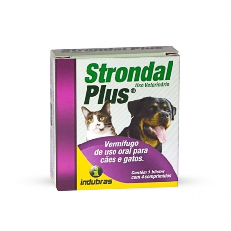 Strondal Plus - 4 comprimidos Strondal Plus - 4 comprimidos